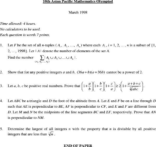 GIF image of APMO problems